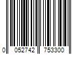 Barcode Image for UPC code 0052742753300