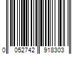 Barcode Image for UPC code 0052742918303