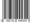 Barcode Image for UPC code 0052742945309