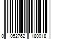 Barcode Image for UPC code 0052762180018