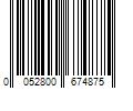 Barcode Image for UPC code 0052800674875