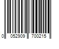 Barcode Image for UPC code 0052909700215