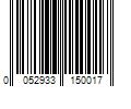 Barcode Image for UPC code 0052933150017