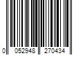 Barcode Image for UPC code 0052948270434