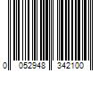 Barcode Image for UPC code 0052948342100