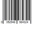 Barcode Image for UPC code 0052948984324