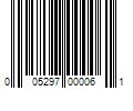 Barcode Image for UPC code 005297000061