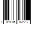 Barcode Image for UPC code 0053001022212