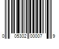 Barcode Image for UPC code 005302000079