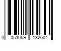 Barcode Image for UPC code 0053059132604