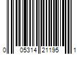 Barcode Image for UPC code 005314211951