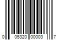 Barcode Image for UPC code 005320000037