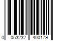 Barcode Image for UPC code 0053232400179