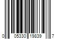 Barcode Image for UPC code 005330198397