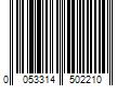 Barcode Image for UPC code 0053314502210