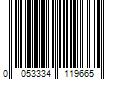 Barcode Image for UPC code 0053334119665