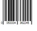 Barcode Image for UPC code 0053334362245