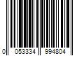 Barcode Image for UPC code 0053334994804