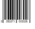 Barcode Image for UPC code 0053371003026