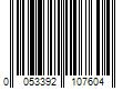 Barcode Image for UPC code 0053392107604