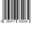 Barcode Image for UPC code 0053417032034