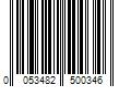 Barcode Image for UPC code 0053482500346