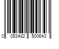 Barcode Image for UPC code 0053482500643