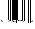 Barcode Image for UPC code 005348375056