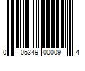 Barcode Image for UPC code 005349000094