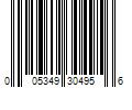 Barcode Image for UPC code 005349304956