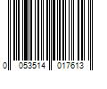 Barcode Image for UPC code 0053514017613