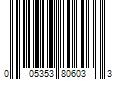 Barcode Image for UPC code 005353806033