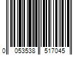 Barcode Image for UPC code 0053538517045