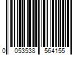 Barcode Image for UPC code 0053538564155