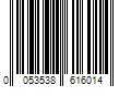 Barcode Image for UPC code 0053538616014