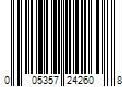 Barcode Image for UPC code 005357242608