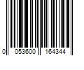 Barcode Image for UPC code 0053600164344