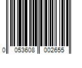 Barcode Image for UPC code 0053608002655