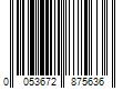 Barcode Image for UPC code 0053672875636