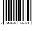 Barcode Image for UPC code 0053695132204