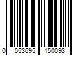 Barcode Image for UPC code 0053695150093