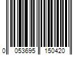 Barcode Image for UPC code 0053695150420