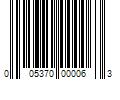 Barcode Image for UPC code 005370000063