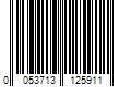 Barcode Image for UPC code 0053713125911