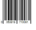 Barcode Image for UPC code 0053818710081