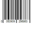 Barcode Image for UPC code 0053909256863