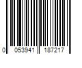 Barcode Image for UPC code 0053941187217