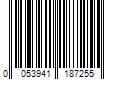 Barcode Image for UPC code 0053941187255