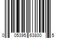 Barcode Image for UPC code 005395638005