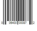 Barcode Image for UPC code 005400000872